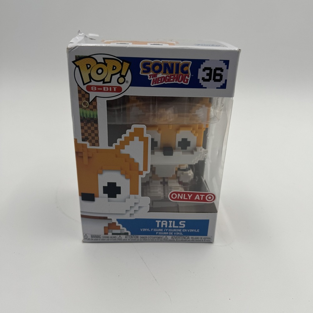Funko Pop 8-Bit Sonic the Hedgehog Tails No. 36 Target Exclusive Vinyl Figure
